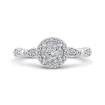1/3 ct White Diamond 10K White Gold Fashion Ring